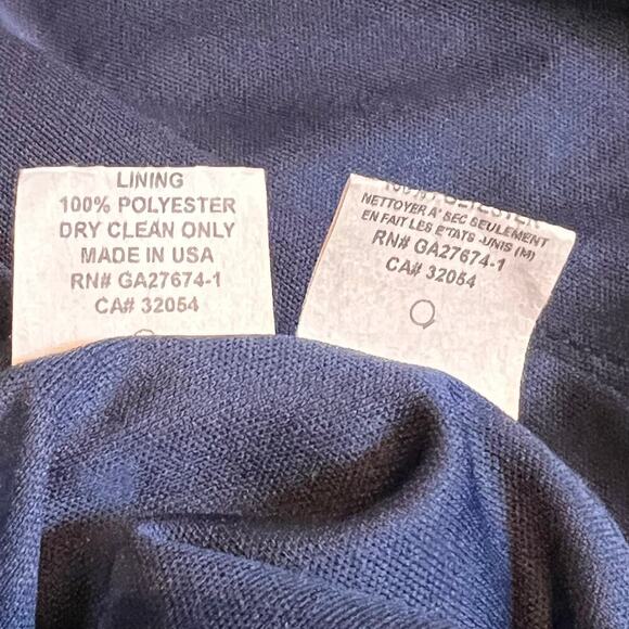 Eva Franco Maryanne - Navy and Red Polka Dot Midi Dress - Picture 6 of 11